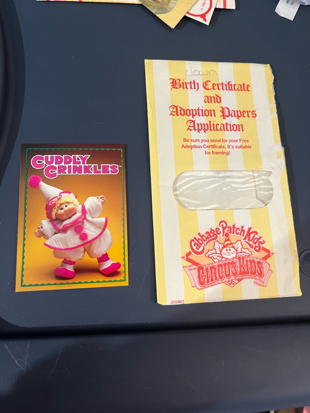 Cabbage Patch Kids Circus Kids (1986) - Kitty Yvonne w/ Cuddly Crinkles Card - Picture 11 of 12